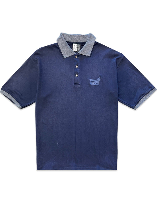 Dulux Paint Polo Short Sleeve Shirt in Navy (Vintage) - Bisy Clothing