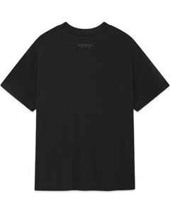 Essentials Fear of God Blank T-Shirt in Black (FW 24) - Bisy Clothing