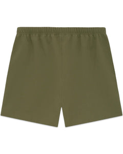Essentials Fear of God Bonded Nylon Shorts in Military (FW24) - Bisy Clothing