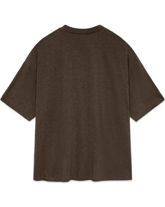 Essentials Fear of God Crewneck T-Shirt in Heather Wood - Bisy Clothing