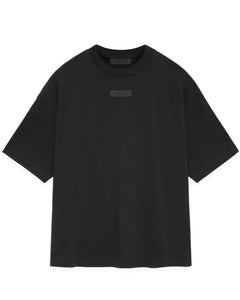 Essentials Fear of God Crewneck T-Shirt in Jet Black - Bisy Clothing