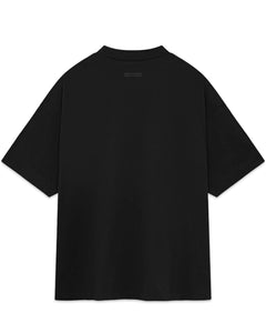 Essentials Fear of God Jersey Crewneck T-Shirt in Black - Bisy Clothing