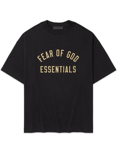Essentials Fear of God Jersey Crewneck T-Shirt in Black - Bisy Clothing
