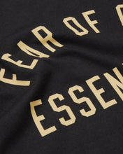 Load image into Gallery viewer, Essentials Fear of God Jersey Crewneck T-Shirt in Black - Bisy Clothing