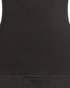 Essentials Fear of God Sports Tank Sleeveless in Off Black - Bisy Clothing
