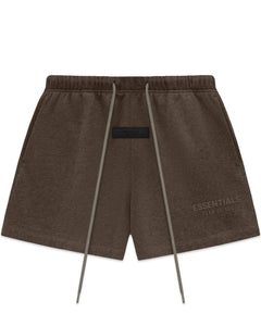 Essentials Fear of God Sweatshorts Heather Wood (2024) - Bisy Clothing