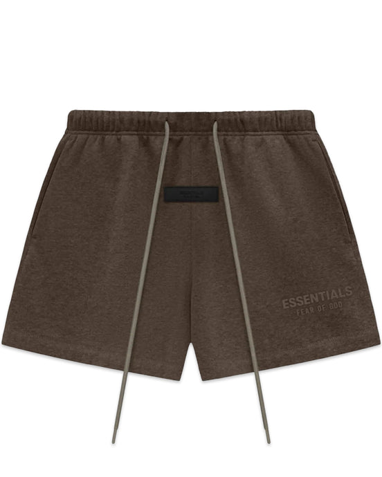 Essentials Fear of God Sweatshorts Heather Wood (2024) - Bisy Clothing