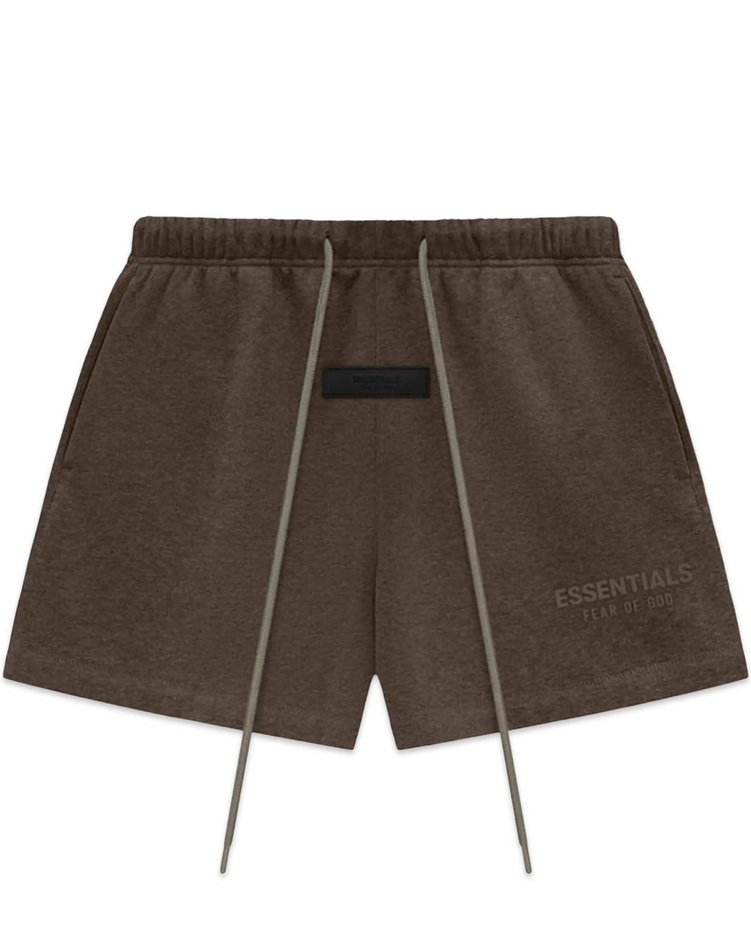 Essentials Fear of God Sweatshorts Heather Wood (2024) - Bisy Clothing