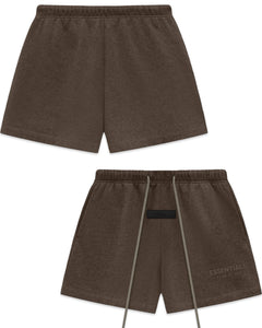 Essentials Fear of God Sweatshorts Heather Wood (2024) - Bisy Clothing