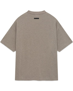 Essentials Fear of God 'University' Jersey T-Shirt in Heather Grey (FW 24) - Bisy Clothing