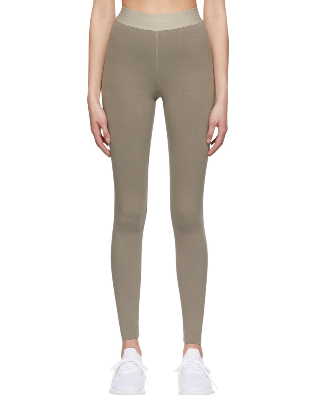 Essentials Fear of God Womens Leggings in Desert Taupe - Bisy Clothing