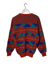 Load image into Gallery viewer, Farentino Pure New Wool Patter Crew Jumper - Bisy Clothing