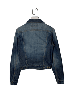 FCUK Size 8 French Connection Denim Button Jacket Womens JUN3821 - Bisy Clothing
