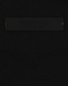 Fear of God Essentials Jersey Long - Sleeve Tee Black - Bisy Clothing