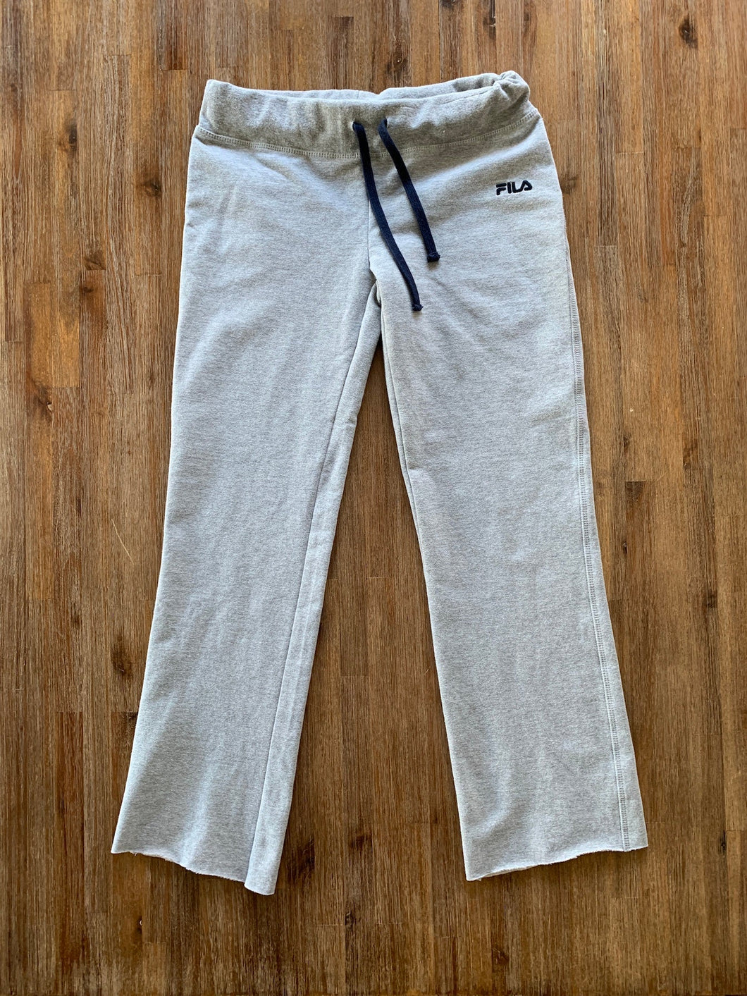 FILA Size S Cut Off Trackpants in Grey Women's MAR2821 - Bisy Clothing