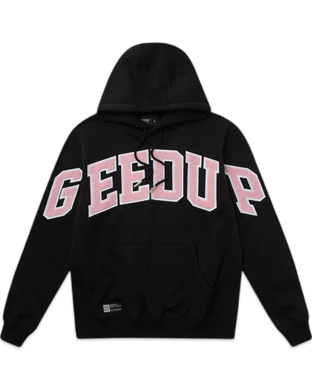 Geedup A .1 / Team Logo Hoodie Black/Dusty Pink (2025) - Bisy Clothing