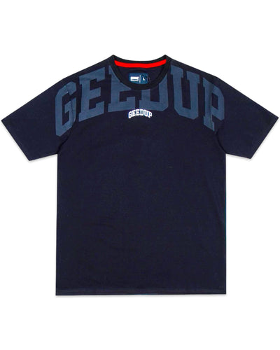 Geedup Core Logo 3.0 Short Sleeve T-Shirt in Navy Blue (2020) - Bisy Clothing
