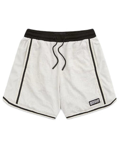 Geedup Emboss Mesh Shorts Stone Grey (2023) - Bisy Clothing