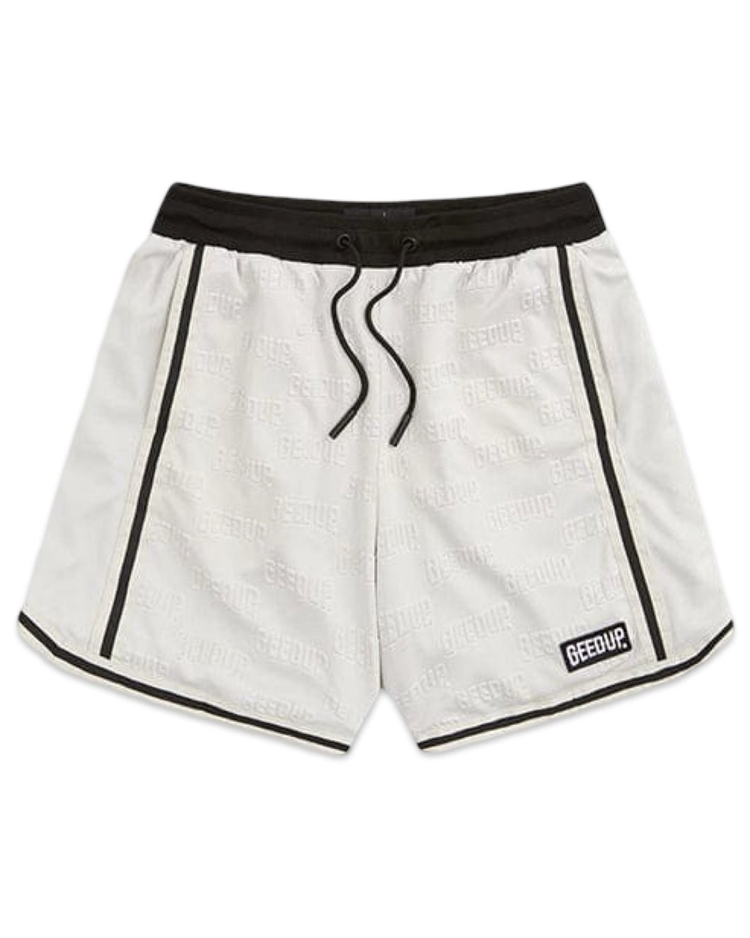 Geedup Emboss Mesh Shorts Stone Grey (2023) - Bisy Clothing