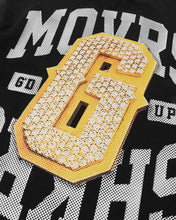 Load image into Gallery viewer, Geedup G Pendant T-Shirt Washed Black and Gold (2025)