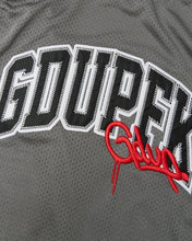 Load image into Gallery viewer, Geedup GDUPFK Basketball Jersey Grey / Red (2025) - Bisy Clothing