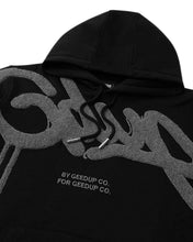 Load image into Gallery viewer, Geedup Handstyle Hoodie Black Grey 2024 – 100% Authentic | Bisy Fremantle