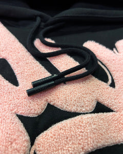 Geedup Handstyle Hoodie in Black / Pink (2022) - Bisy Clothing