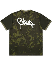 Load image into Gallery viewer, Geedup Handstyle Logo Jersey in Camo Green - Bisy Clothing