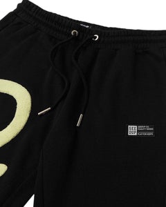 Geedup Handstyle Logo Trackpants Black / Sorbet (2025) - Bisy Clothing