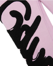 Load image into Gallery viewer, Geedup Handstyle Logo Trackpants Lavender / Black (2025) - Bisy Clothing