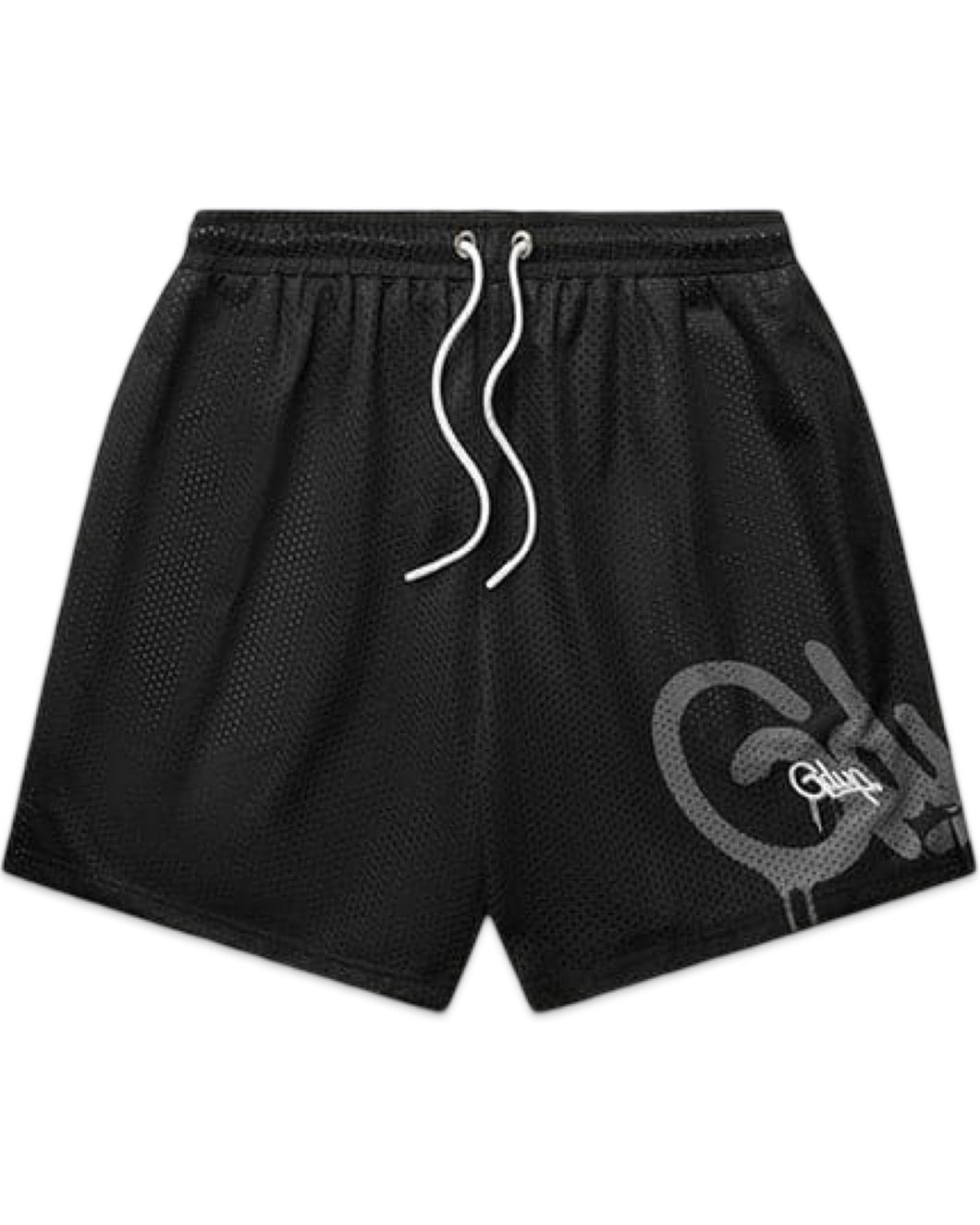Geedup Handstyle Mesh Shorts Black (2025) - Bisy Clothing