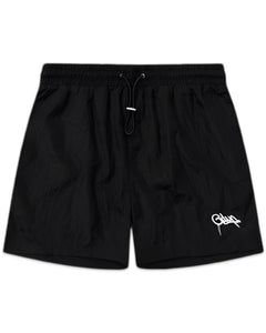 Geedup Handstyle Swim Shorts Black - Bisy Clothing