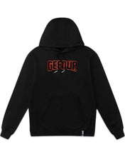 Load image into Gallery viewer, Geedup PFK Play For Keeps Hoodie Black / Black Orange (2024) - Bisy Clothing