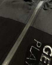 Load image into Gallery viewer, Geedup PFK Play For Keeps Nylon Fleece Hoodie in Black - Bisy Clothing