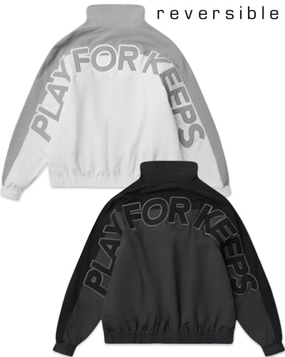 Geedup PFK Reversible Jacket in Black / White / Grey (2025) - Bisy Clothing