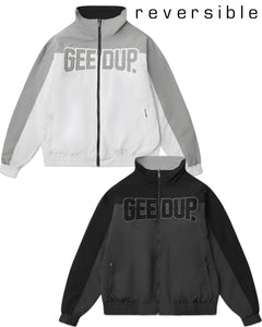Geedup PFK Reversible Jacket in Black / White / Grey (2025) - Bisy Clothing