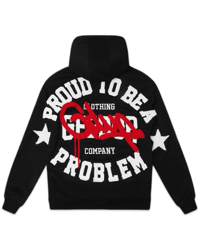 Geedup Proud To Be A Problem Hoodie Black / Red (2024) - Bisy Clothing