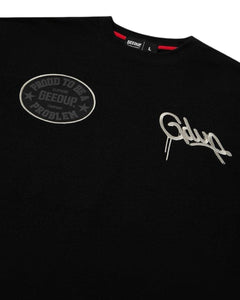 Geedup Proud To Be A Problem Short Sleeve T-Shirt Black / Grey (2024) - Bisy Clothing