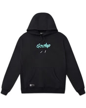 Load image into Gallery viewer, Geedup Script Hoodie Navy / Teal (2025) - Bisy Clothing