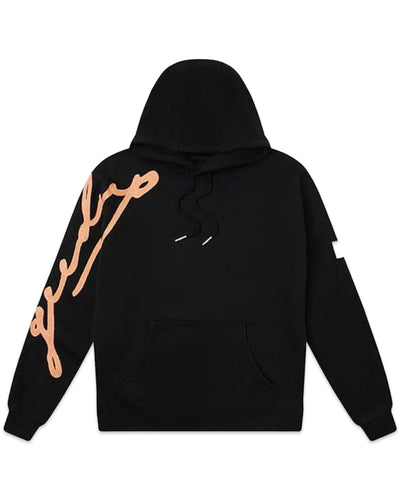 Geedup Signature Hoodie Black/Peach (2024) - Bisy Clothing