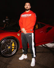Load image into Gallery viewer, Geedup Sportsman Crewneck Jumper in Red (2021) - Bisy Clothing