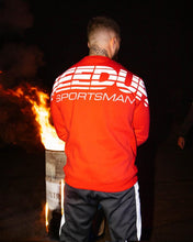 Load image into Gallery viewer, Geedup Sportsman Crewneck Jumper in Red (2021) - Bisy Clothing