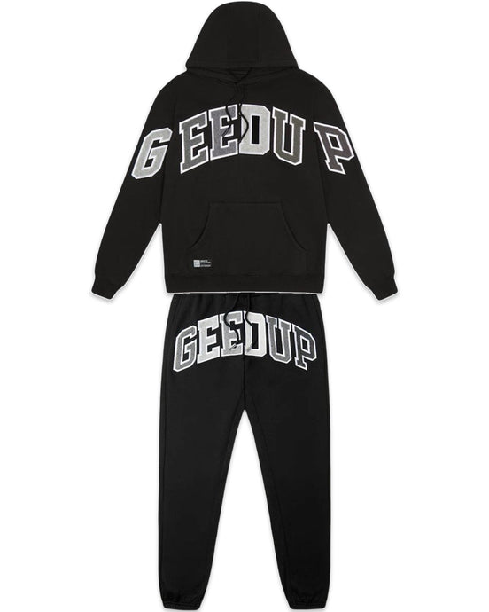 Geedup Team Logo Full Set 'Monochrome' Grey Monochrome (2024) - Bisy Clothing