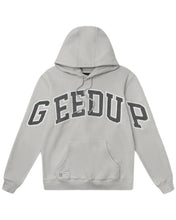 Load image into Gallery viewer, Geedup Team Logo Hoodie Grey Monochrome (2024) - Bisy Clothing
