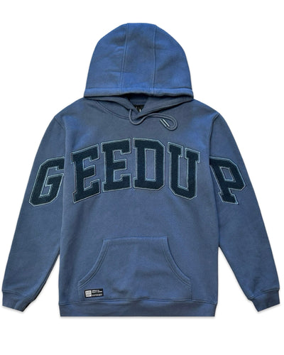 Geedup Team Logo Hoodie Petrol Blue (2022) - Bisy Clothing