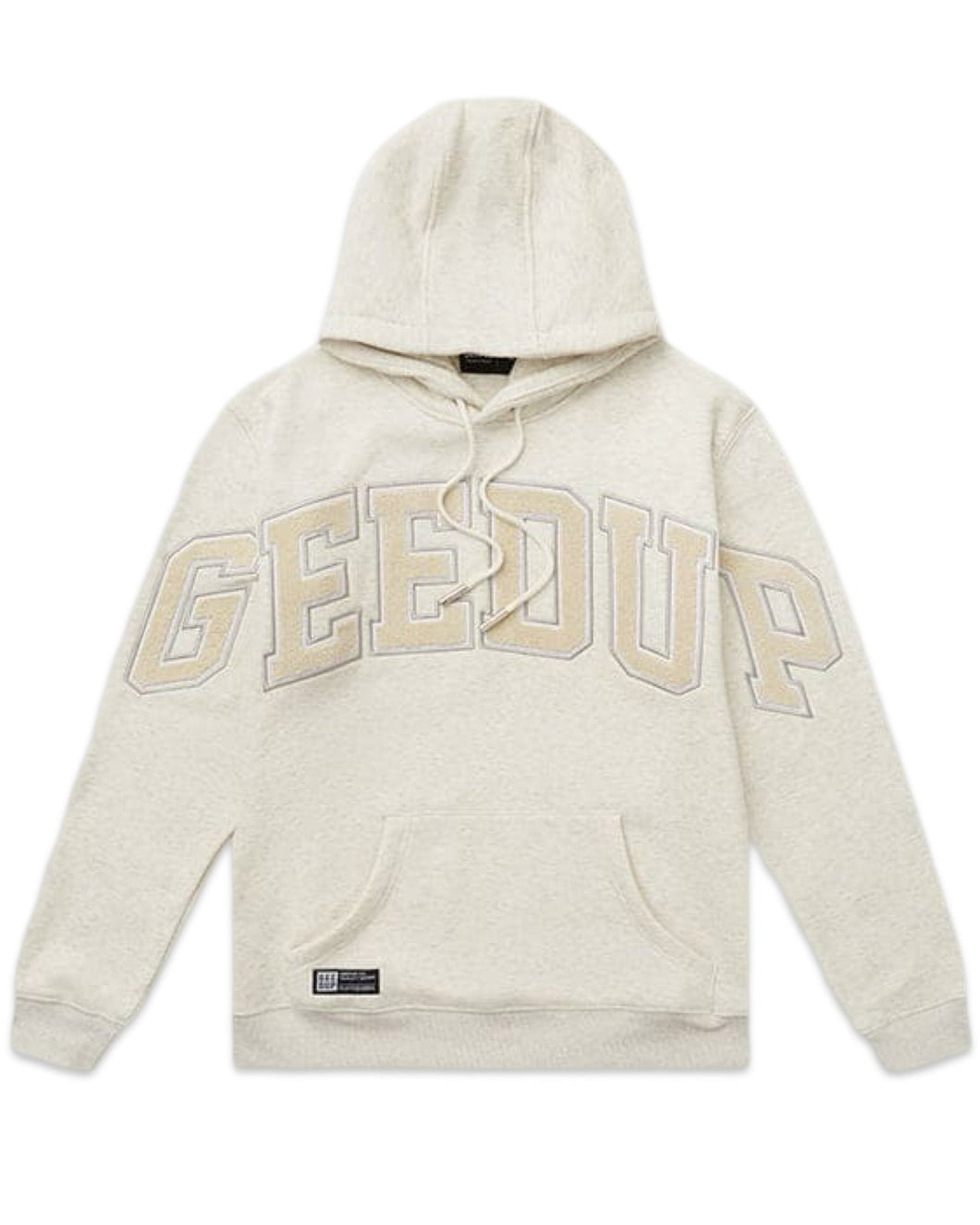 Geedup Team Logo Hoodie Wheat Marle and Wheat (2023)
