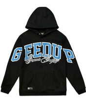 將圖片載入圖庫檢視器 Geedup Team Logo x Blue Boy Forever Grateful Hoodie in Black (2022) - Bisy Clothing