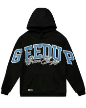 將圖片載入圖庫檢視器 Geedup Team Logo x Blue Boy Forever Grateful Hoodie in Black (2022) - Bisy Clothing