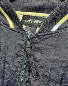 Givenchy Vintage Activewear Nylon Track Zip Jacket - Bisy Clothing