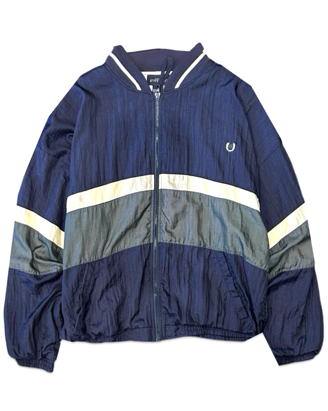 Givenchy Vintage Activewear Nylon Track Zip Jacket - Bisy Clothing